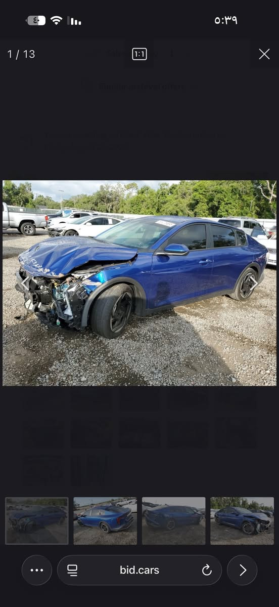 كي فور مديل ٢٥ رقم بغداد بسمي تحويل ثاني يوم ماشيه ١٤ ميل تبديل البنيد وبارد الجاملغ الخلفي بدون ايرباك بدون شاصي مكفوله من كلشي مواصفات ex بغداد حي الجهاد 
***********  صور الحادث موجوده بالمنشور
