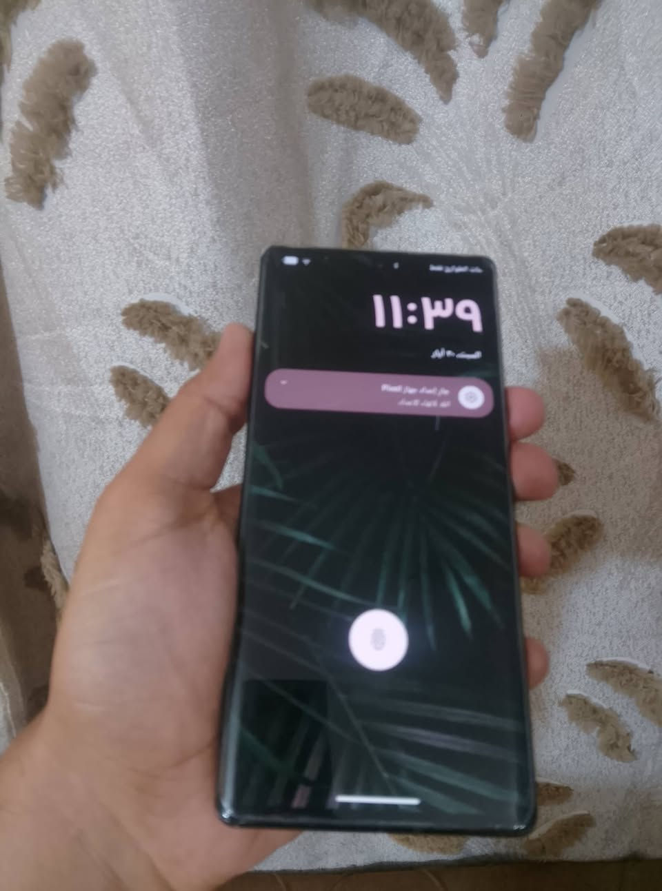 كوكل بكسل 6 برو
الجهاز معروفه مواصفاته مايحتاج اشرح
مكفول من اي شي فقط بيه هاي النقطه بالزاويه
للمراوس فقط فقط
مكاني بغداد الشعله


**إذا كنت صاحب هذا الإعلان وتريد حذفه لأي سبب، رجاءا أرسل رسالة إلى الدعم الفني**