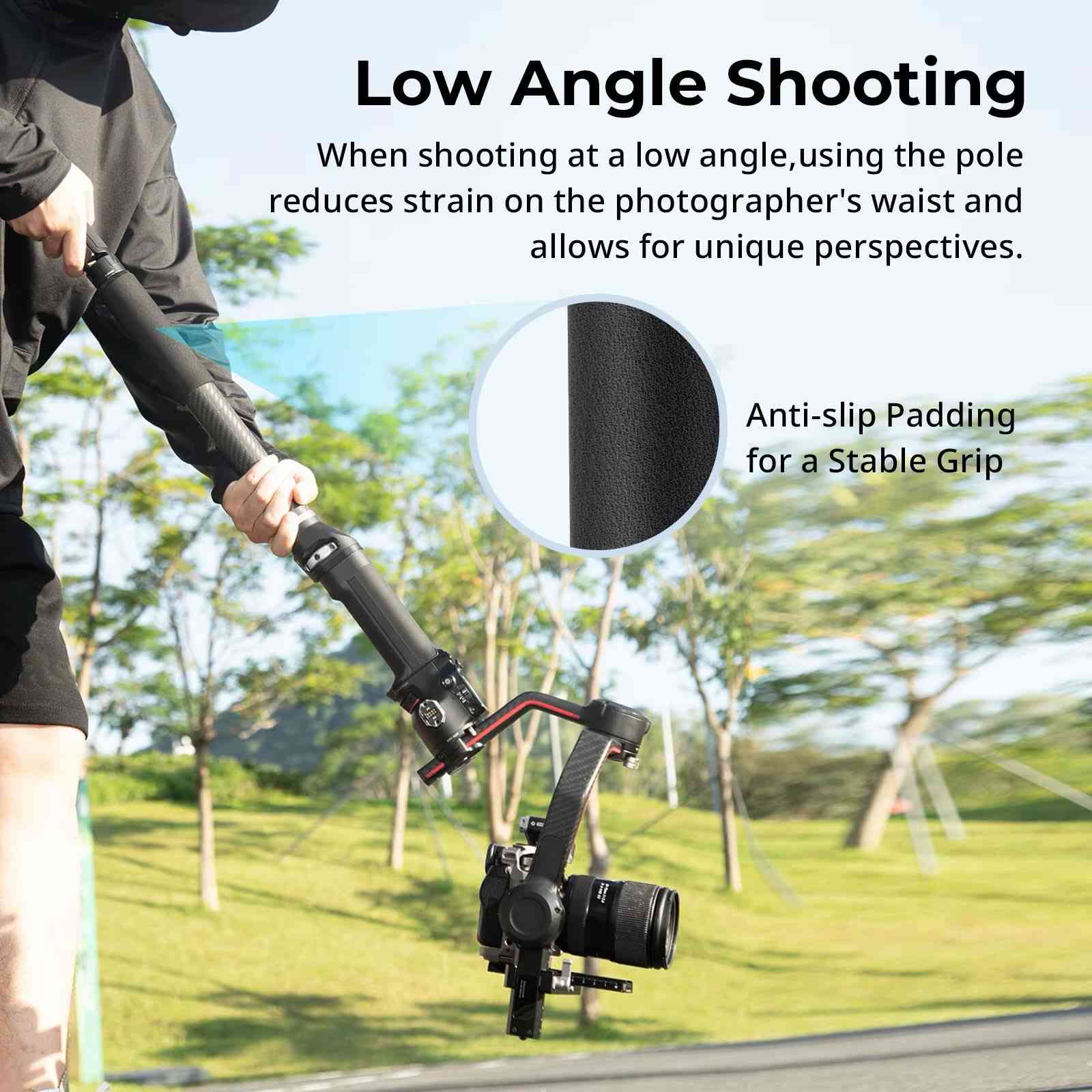 عصا من شركة smallRig
خاصة لجميع انواع مانع اهتزاز Dji Ronin 
كوالتي خرافي 
متوفر توصيل لكافة محافظات 
للاستفسار وتساب 
***********
