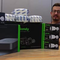 ب295 الف فقط شامل النصب والشد راح تحصل على سستم كاميرات نظام ip  ليلي ...