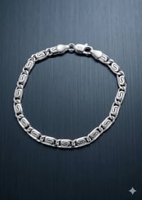 سوار فضة • مختوم • 925
