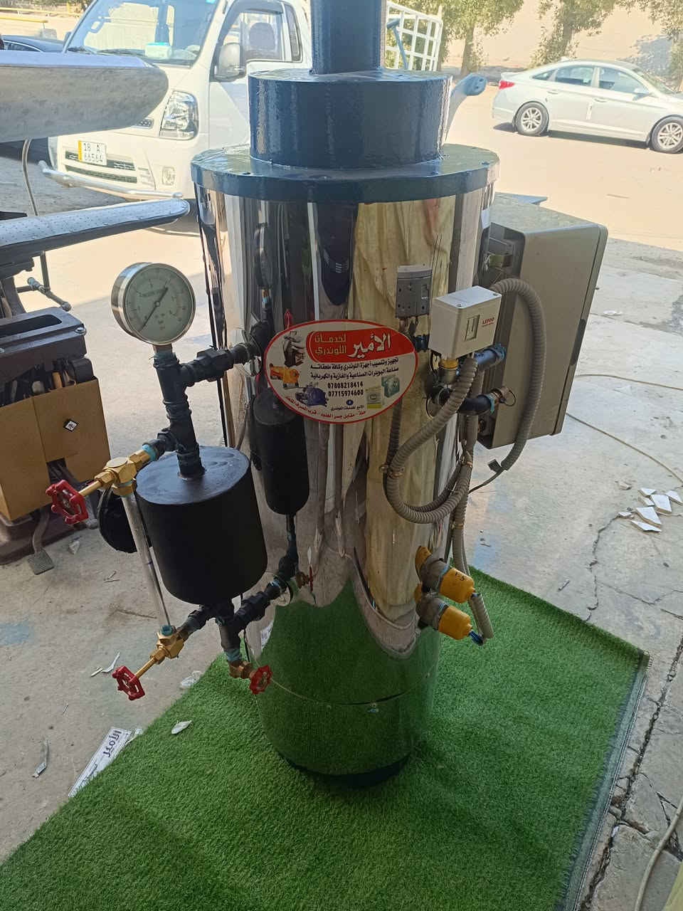 متوفر بويلرات مختلفة الاحجام 
💠الامير لخدمات اللوندري 💠
بابل مقابل جسر الهنود مجاور مصرف المتحد 
***********☎️
***********☎️
