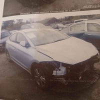 النترا امريكي 2017حادثها موضح بالصور وبيها جاملغ خلفي جهة السائق نص فو...