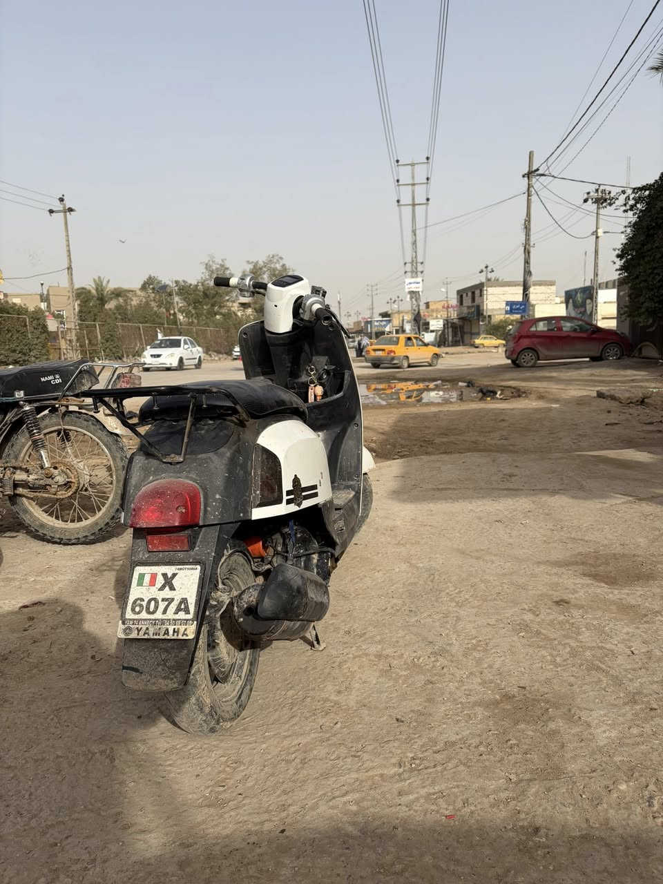 السلام عليكم دراجة ماكس بوليس نوزل للبيع الدراجة مفتوحة ولفات بس الدراجة نهضة و معدل تشگ الگاع الدراجة خير من الله كاملة من كلشي السعر خاص 
***********
