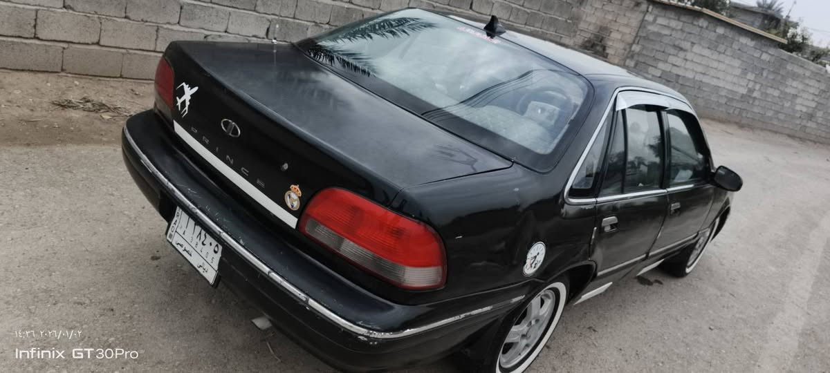 ‏السلام عليكم
‏من رخصه الادمن.. 
‏برنس فراشة موديل 1997
‏مكينة مفتوح 1800 بيها تنقيص نسبه قليله
‏ كير كفاله 
‏تبريد منضومه جديده بيها ليك  
‏تايرات تخم كامل جديد
‏الكهربائيات كله شغاله عدا كيج البانزين والكيلو متر 
‏سنترلك شغال تغفيل الابواب 
‏اضائه خلفي امامي كلها شغاله 
‏داخله نظيف دوشمة 
‏سنوية الى 2027
‏رقم ديالى الماني تحويل مباشر
‏السيارة باسمي 
‏السعر 36 وبيها مجال 
‏مكاني ديالى المقدادية 
‏للاتصال ***********
