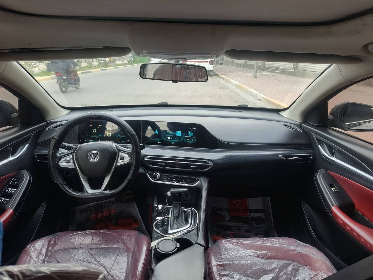 سلام عليكم سياره نوع شان جان ايدو بلاس فول واحد عله واحد بنرامه بصمه شاشه كامره  حساسات امامي خلفي تحكم ستيرن جهتين شاير مري مري شفط كشنات كهرباي جلد مانع نزلاق مثبا ت سرعه خمسه ويل كب تبريد قطعتين رادرات امامي خلفي منضومه كشاف زنون كفاله كير مكينه حداديه تخم تاير تبريد العنوان كربلاء السعر 98بيه مجال رقم الهاتف ***********تصال
