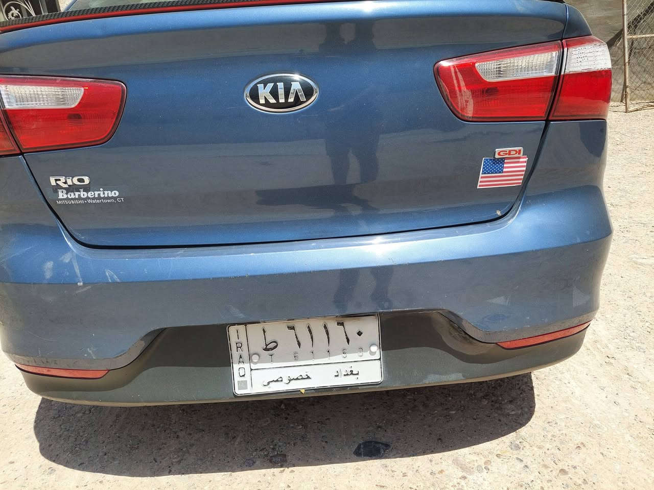 كيا ريو ٢٠١٦ بغداد بسمي وارد امريكي حادثها سطحي دعاميه اماميه فقط مكفوله قطع ليبل واحد فقط طخات بسيطه ماشيه ١٣٠ كير مكينه كفاله 
تخم تاير /باتري جديد
مواصفات المعروفه تحكمات ستيرن داخل بيجي جام كهرباء
المكان / الكريعات  ***********
