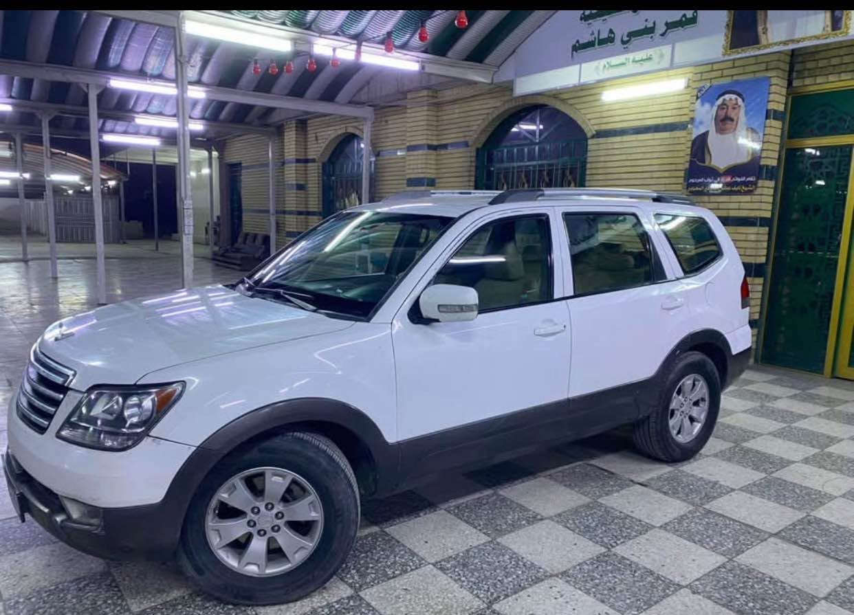 كيا بوريجو مهافي 2009 رقم ديالى انكليزي بسمي تحويل مباشر سنوية 2028 سيارة بيها كازكيت ولسيارة بيها3قطع تخم تاير جديد تدفئة وتبريد شغال كل الكهربائيات شغالة شاشة وكامرة شغالة مكانها الدورة المهدية الثانية سعر قفل 75 بسبب الكازكيت 
*********** بغداد, العراق
