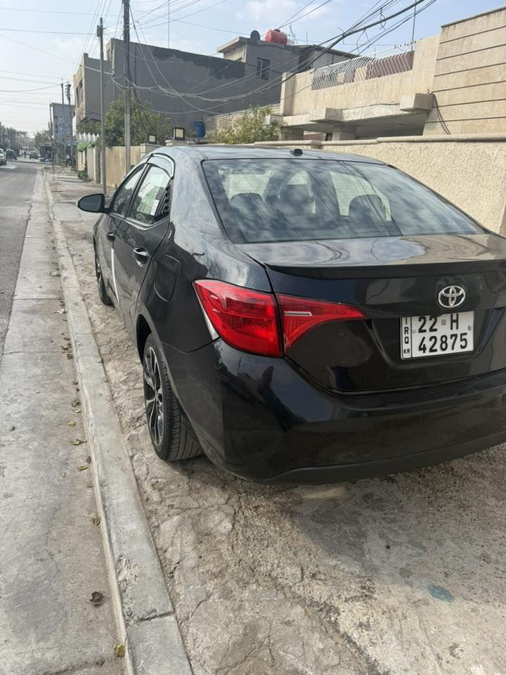 كورلا وارد امريكي موديل 2017se فول مواصفات بصمه سلايت جلد مصبوغه عام اثر گلبه خفيفه السعر 133$ سياره معمره حلو وكل غراضه اصليه وبيه مجال السعر واذا اقساط مقدمه زينه تنضاف على سعره 1500$ وترهم مراوس اسمي سياره موجوده بغداد حي العامل والي ميعجبه سعر يدعينه رزق ***********.  ***********
