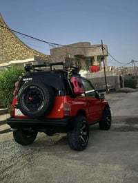 سياره ساسوكي  موديل 93  لكير ولمحرك بلاد السياره محدثه 95  لجماليه دفع...
