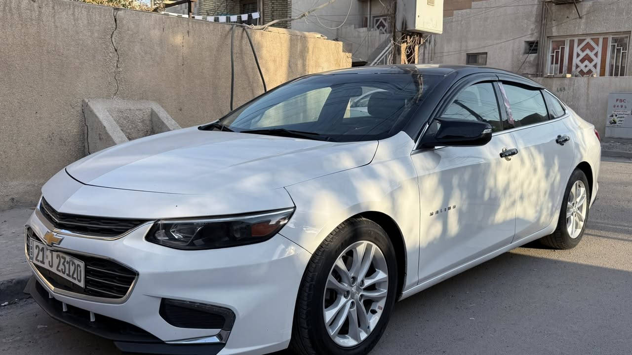 السلام عليكم
ماليبو 2017مواصفات LT1  ابيض

ماشيه 73 مايل 

الضرر//  ضربه لحد البدنه واكفه الضربه

شواصي لغود مكفولة

راديترات غاز  تبريد ماء  كله جديد 

رقم جديد 

كير AT المرغوب

المواصفات LT1 

🔴 بصمه ابواب + جنطه

🔴 تشغيل عن بعد 

🛑محرك 1500 توربو

🔴مانع انزلاق

🛑لدات اماميه نهاري 

🛑 اوتو بريك 

🛑كشن كهربائي 

🛑تبريد مناخين منفصل SYNC

🛑تبريد قطعتين امامي خلفي 

🛑شاشه كبيره تدعم 📲Android Auto/car play

🛑خرائط Gps📌

🛑كامره خلفيه 📷

🛑كروز مثبت سرعه

🛑شاشة ضبط واعطال بل دشبول

🛑منافذ USP/ 12V /Tip C

🛑مانع انزلاق ⛔️

الحماوه ماكو تماماً 

السيارة كامله بدون نواقص

السعر 100$
***********
