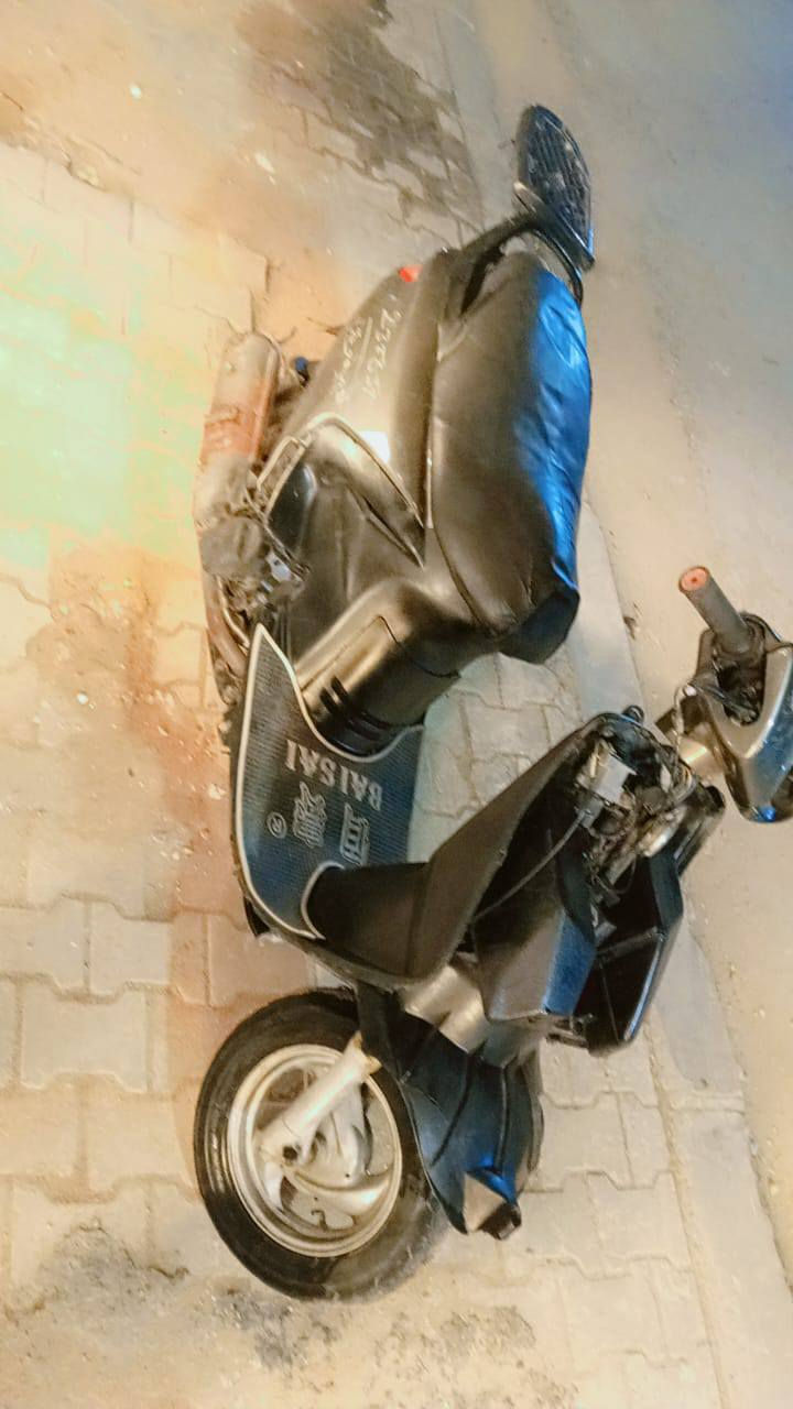 سلام عليكم دراجه فراشه نثيه شلعه ومعدل فول💯 % دراجه كامله كهربائيات كلهه شغاله مكان نجف رقم ‏‪***********‬‏
