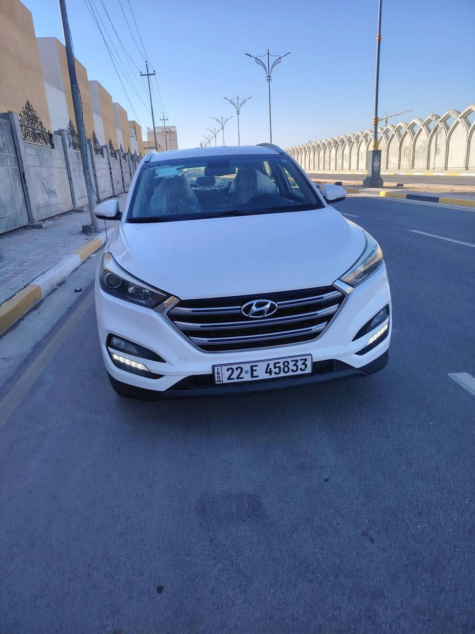 سلام للبيع للبيع توسان 18 خليجي
سياره كفاله عامه بيه بكانات بارد
سونار مرفق معه الصور 
كير مكينه حداديه خير من الله
تبريد قطعتين شركه
دواخل عسلي حساس كامره
رقم أربيل انكليزي بسمنه
أتريد مداور أتريد وكاله
السعر 178وبيه مجال 
مكان السياره كربلاء *********** ***********
