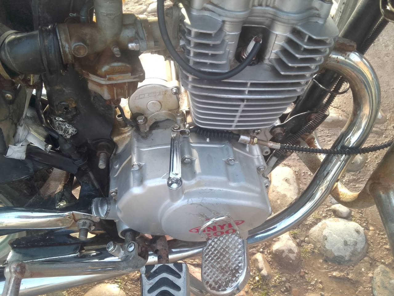 ماطور جني ابو الكله موديل 18محرك نضيف كهربائيات شغاله سلف شغال وياله انضاف السعر 300وبيه مجال مكاني الحويجه داخل لتصال ***********
