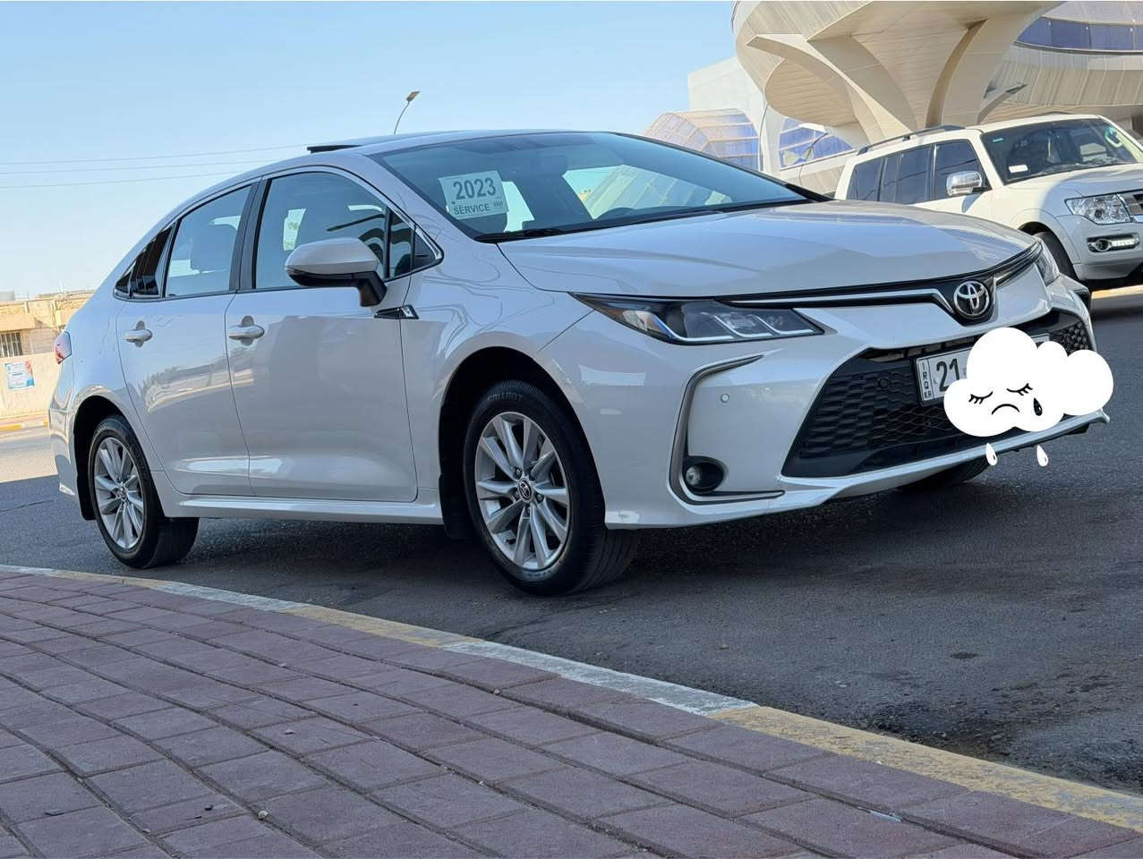 سلام عليكم
كورلا ساز 
موديل 23 
فول مواصفات 
خليجي كفاله من صبغ 
سعرها 165بيها مجال 
اتصال تدلل 
***********  مكان رمادي
