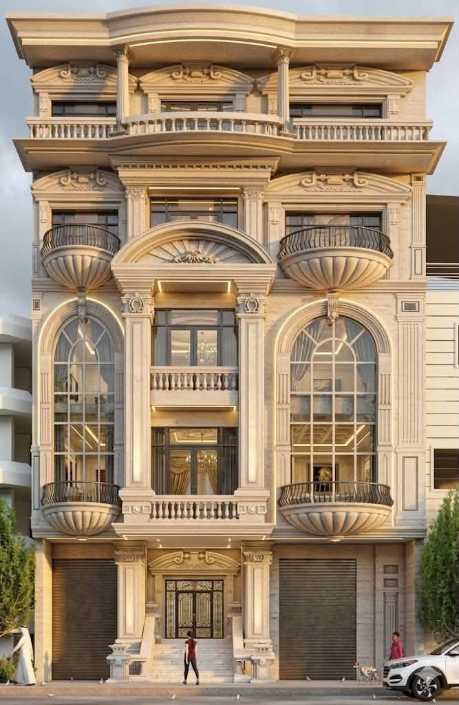 تصميم واجهة بناية سكنية في الكوت لاحد عملائنة الكرام
لطلب المخططات والتصاميم الهندسية اتصل على ***********
