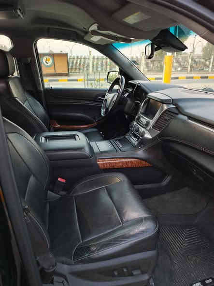 للبيع تاهو موديل 2015 امريكي LTZ دخول جديد ابكتاب ضباط حاليا اباسمي بيه باب خلف السائق امبدل صور الضربه بالمنشور جاهزه من كل شيء السعر 340 ورقه للاستفسار ت ***********
