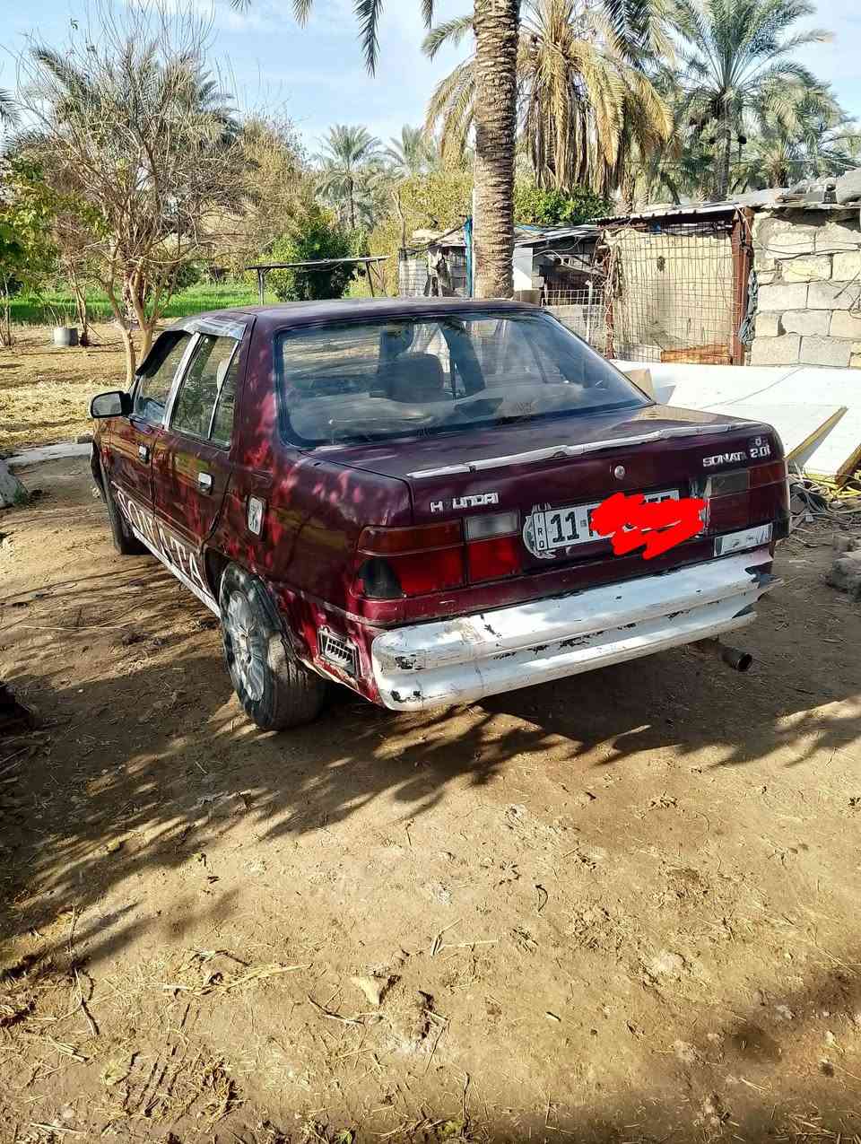 سوناتا1992 بغداد هيكل بلاد مكفوله من الضربه القويه كير عادي محرك نص عمر شغاله وتمشي  غرفه حلوه نقص دعاميه خلفيه شرط التحويل للبيع ب24 مكانهه بغداد جسر ديالى القديم ***********
