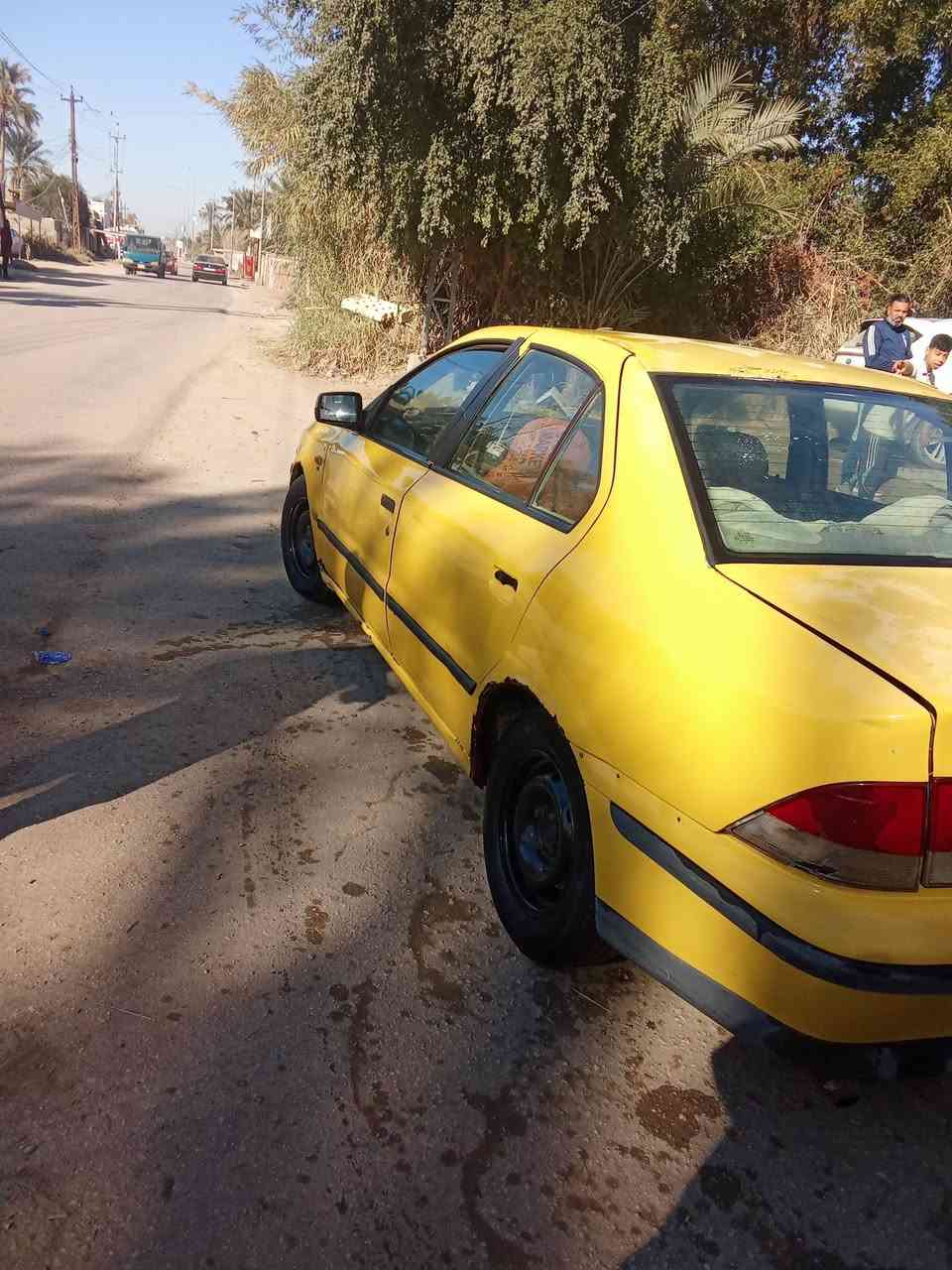 سلام عليكم سمند 9مكينه وكير بجيس فرنسي تخم تايرات جدد حداديه امامي وخلفي باتري وسلف  ودينمو سياره جاهزه سياره مال عيشه سنويه عضم عاج ومناسبه راعي يمي بشاميه مكاني ديوانيه شاميه السعر 15ورقه لتواصل***********
