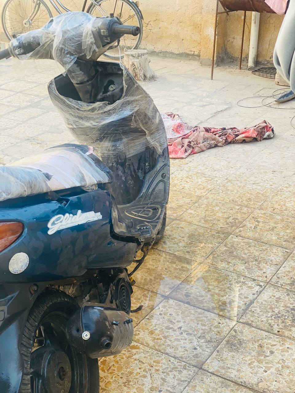 السلام عليكم دراجه البيع خبط مكينه100قبل يومين مجفته كفرات كامله سعر 150وبيه مجال قليل تواصل خاص مكان النجف ***********
