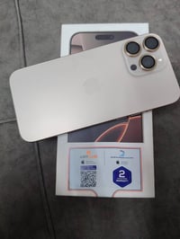 آيفون ١٦ برو ماكس • ٢٥٦ • بطارية ١٠٠