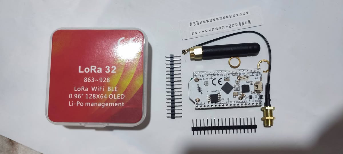 موجود LoRa 32  ٣قطعة
توصيل كل محافظات


**إذا كنت صاحب هذا الإعلان وتريد حذفه لأي سبب، رجاءا أرسل رسالة إلى الدعم الفني**