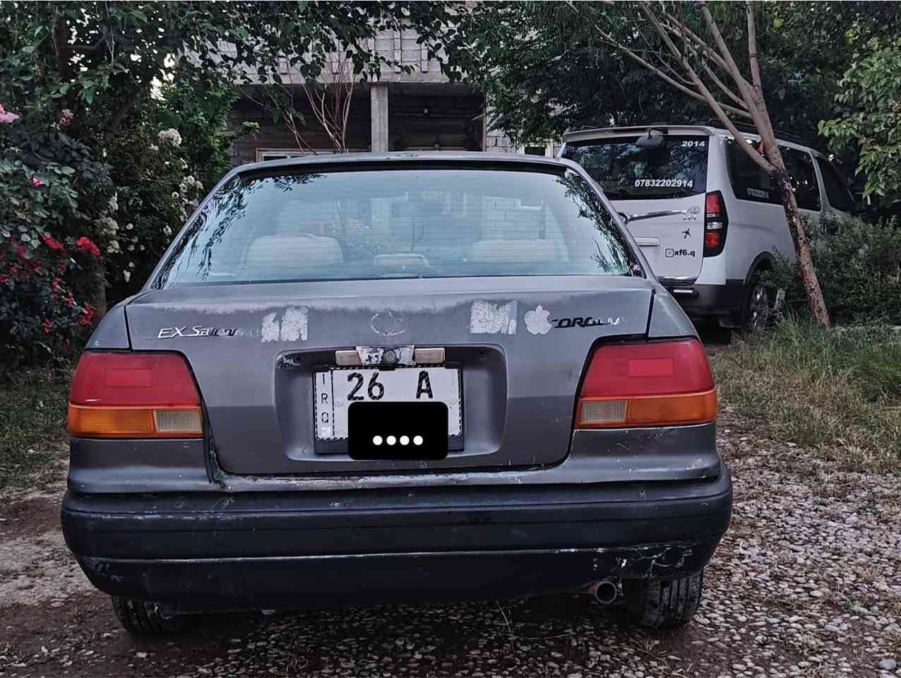 السلام عليكم
كورلا موديل 1996 للبيع
----------------
سنوية البارحة جددتها بأسمي لــسنة 2031
كشر شوف العين 
كير ومحرك(16) شرط 
تدفئة وتبريد بس يعوزة گلج كمبريسر شرط الغاز موجود
صدر امامي خلفي تاير وباتري جديد 
السعر 40 ورقة
رقمي :***********
