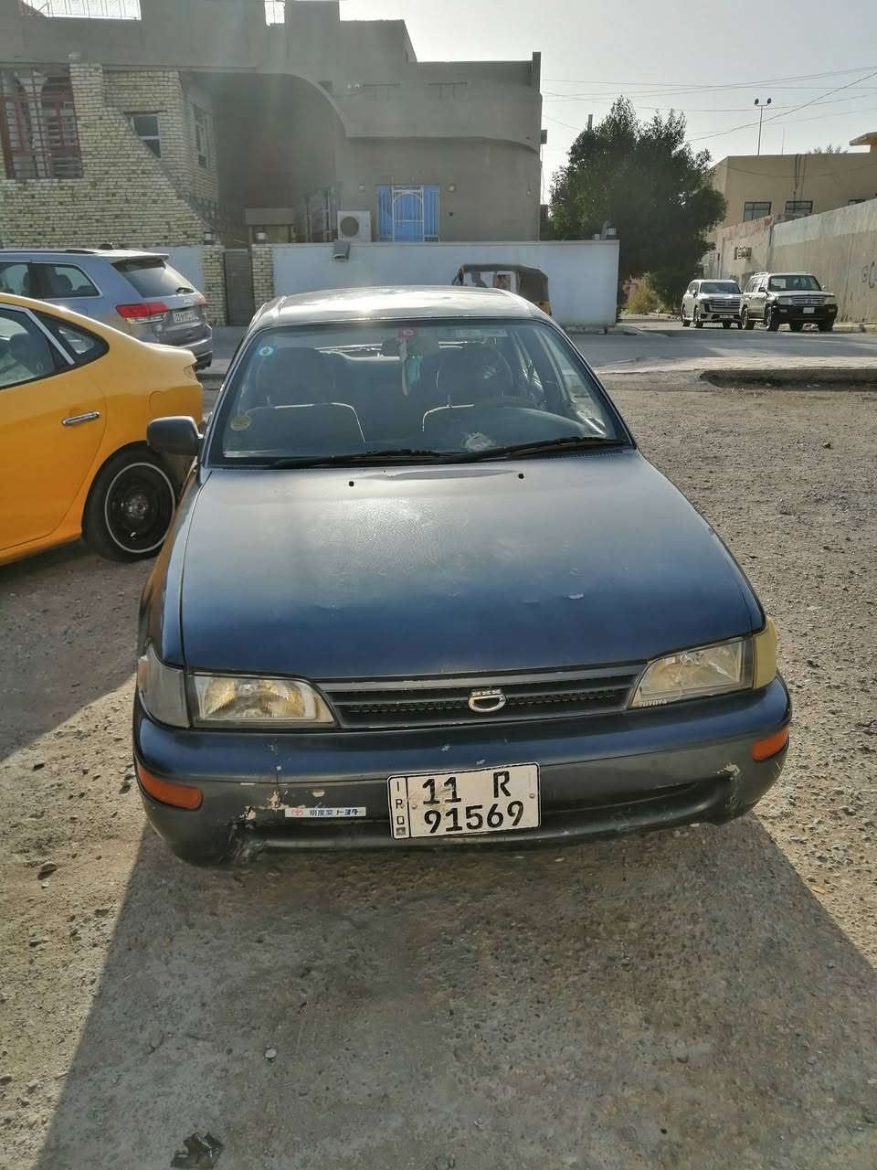 كورلا 2003
مكينة 1600 شغالة تمام
نفخ + تخم تاير
باتري جديد 
گير وصدر بحالة جيدة
تبريد وتدفئة شغال
داخل نظيف
ضرر جاملغ خلفي وطخات خفيفة
السيارة ورثة
سنوية نافذة لغاية 2034
رقم إنكليزي / بغداد
صاحبها من الكوت
بيع سريع

💰 السعر: 20 ورقة فقط 

مكاني / كوت، العزة الجديدة، قرب فوج الطوارئ 
رقم ***********
أبو حسنين الداوودي
