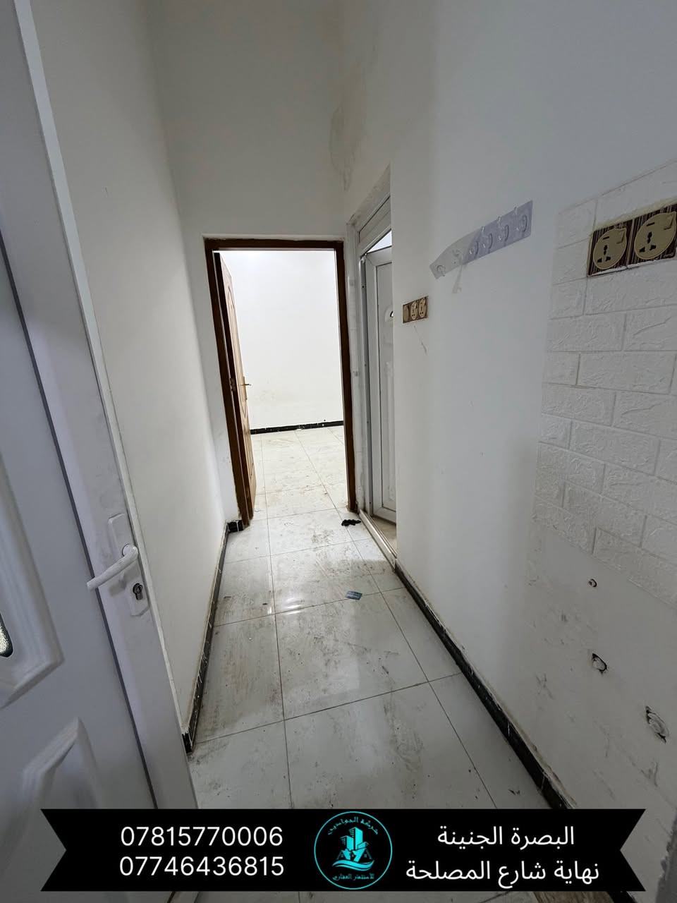 🔶(مشتمل ارضي للايجار )🏡✅
🔹(الموقع دور الضباط خلف الشارع التجاري)

🔸(يحتوي على/ غرفتين منام / صاله / مطبخ / صحيات داخليه خارجيه /طارمه  / )

✔️✔️ المساحة (100) متر //

 // سعر الاجار (550) الف  //

🔻(عنوان شركة الجوادين للاستثمار العقاري )
 (البصره /الجنينه /نهاية /شارع المصلحه / قرب سوق الجبيلة ) 

//لطلب والاستفسار الاتصال على الارقام لتالي//

واتساب +اتصال ***********
واتساب + اتصال ***********
