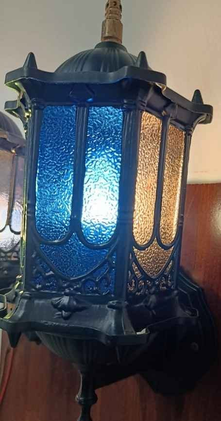 مصباح من حقبه اَنهاية الستينات زجاج ملون فريم فافون قبه نحاس بغداد, العراق


**إذا كنت صاحب هذا الإعلان وتريد حذفه لأي سبب، رجاءا أرسل رسالة إلى الدعم الفني**