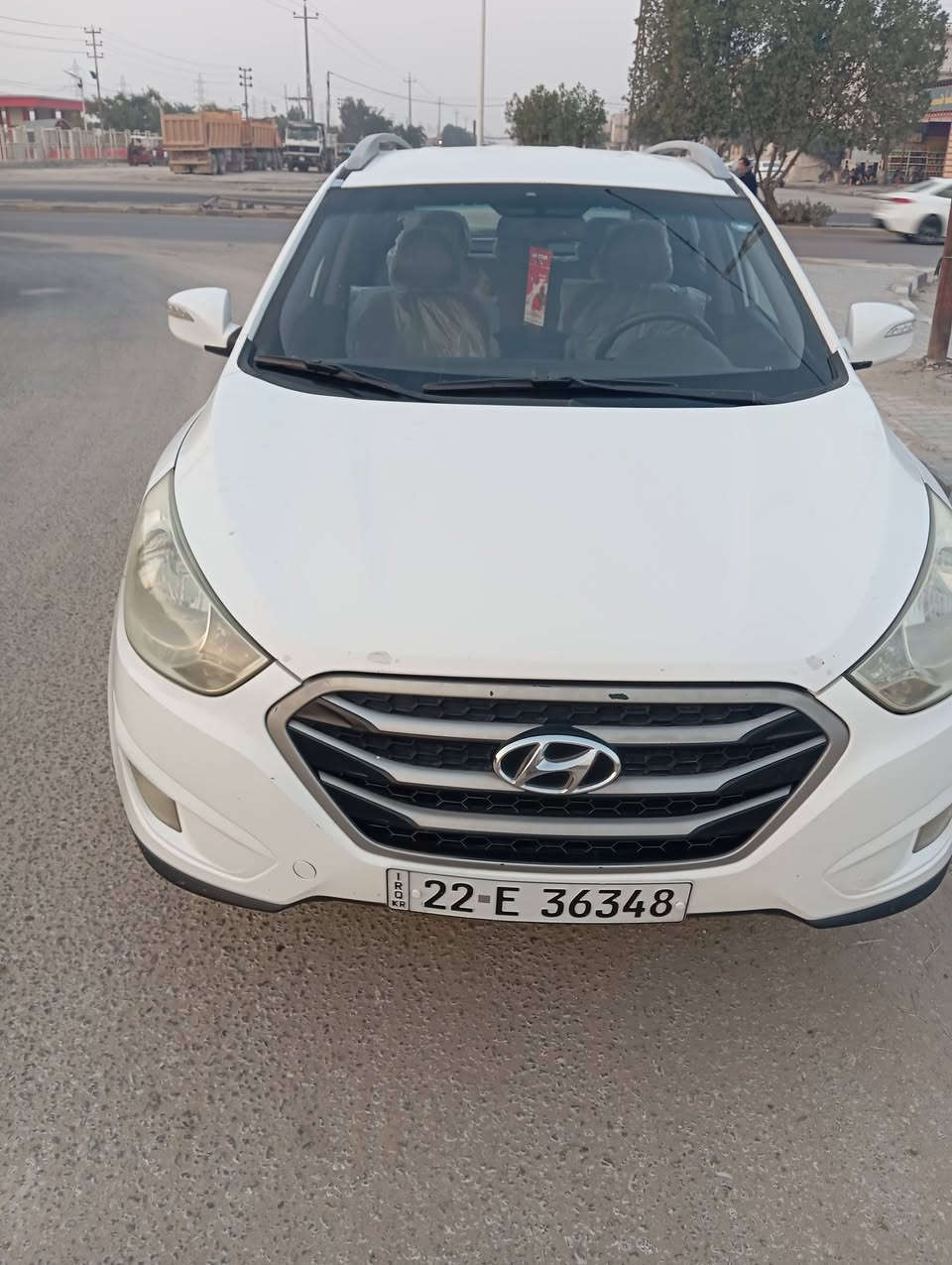 سلام عليكم توكسان 2014 رقم اربيل الانكليزي 
سياره كفاله عده حالوبه وبيهه كارت بل قماره 
مكينه 2000 دوش خليج السياره 
حداديه جديده تخم جديدي باتري جديده معايزه برغي سياره 
اتواصل
وتساب ***********. 
ملاحظة هزه جديده سنويه ل2030
