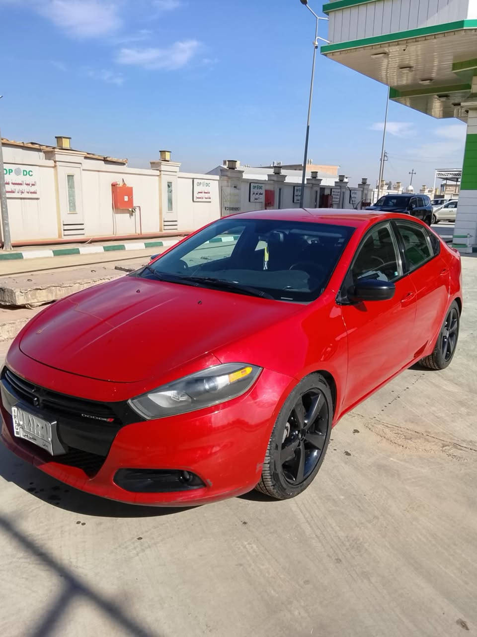 السلام عليكم 
دوج دارت 2016 GT
حادث غرق السيارة كلهة شغالة 100‎%‎ وبعد احلة من الصور
شاشة كبيرة كار بلي
ويل رياضي اسود
كير مكينة فول
مثبت سرعة
مانع تزحلق
شاشة اعطال
غرفة نظيفة جدا
تحويل ثاني يوم
السعر 75
للاستفسار الاتصال / ***********
