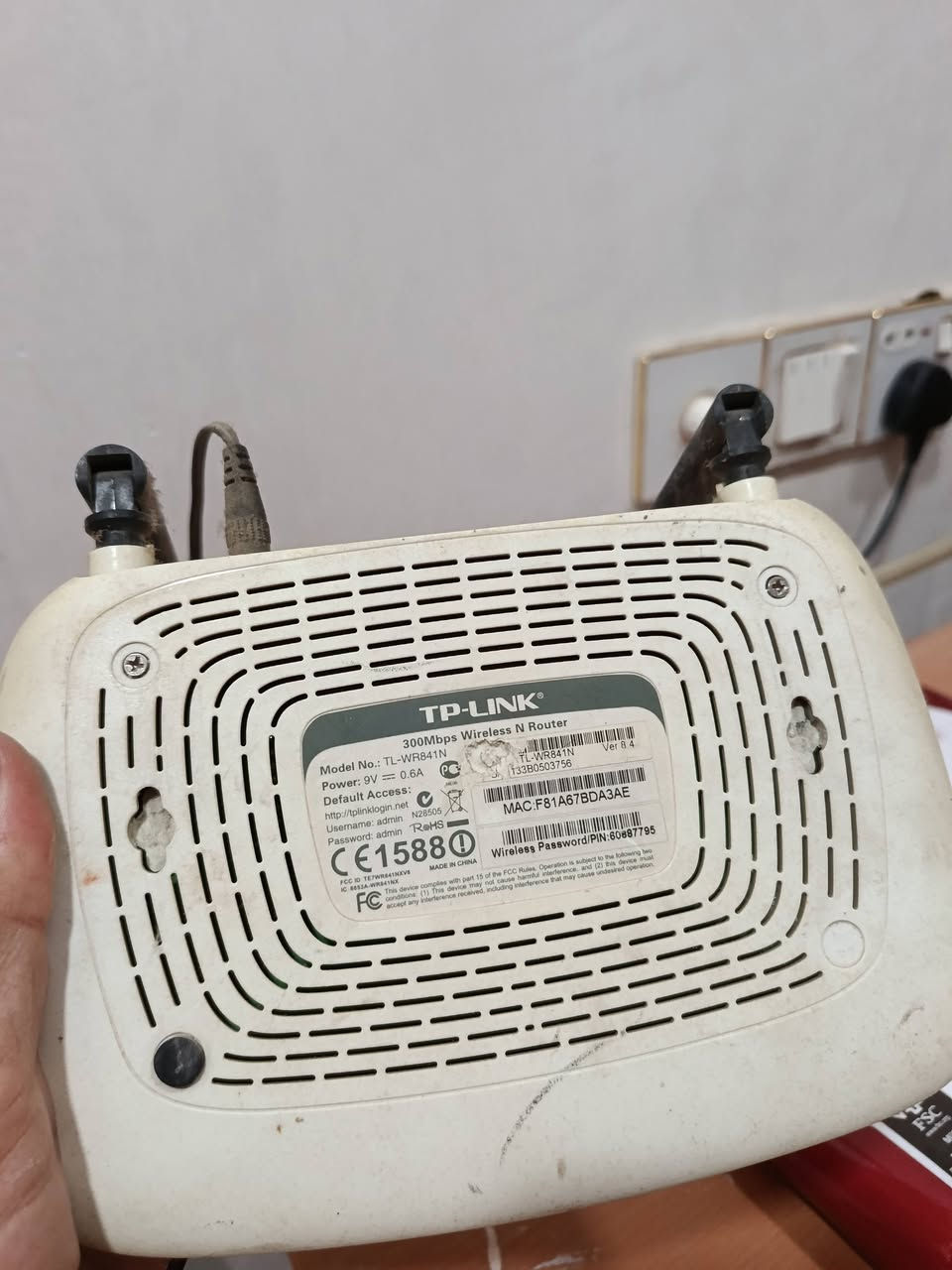 راوتر عدد 2
راوترين تب لنك شغالات ابو 2 ب 10 الاف
وابو ال 3 ب 30 و بيهن مجال
العنوان الناصرية مركز


**إذا كنت صاحب هذا الإعلان وتريد حذفه لأي سبب، رجاءا أرسل رسالة إلى الدعم الفني**