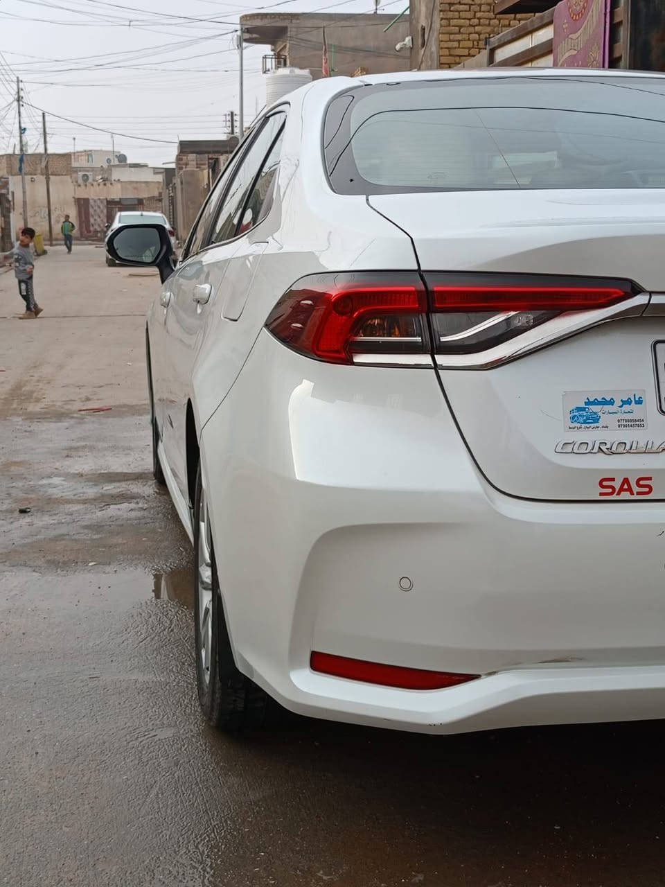 كورلا موديل 2023 خليجي
كفاله عامه محرك حجم 1800
سنويه بأسمي مداور مباشر رقم اربيل 
 مكاني ناصريه الاتصال ***********
السعر 185 وبيه مجال
