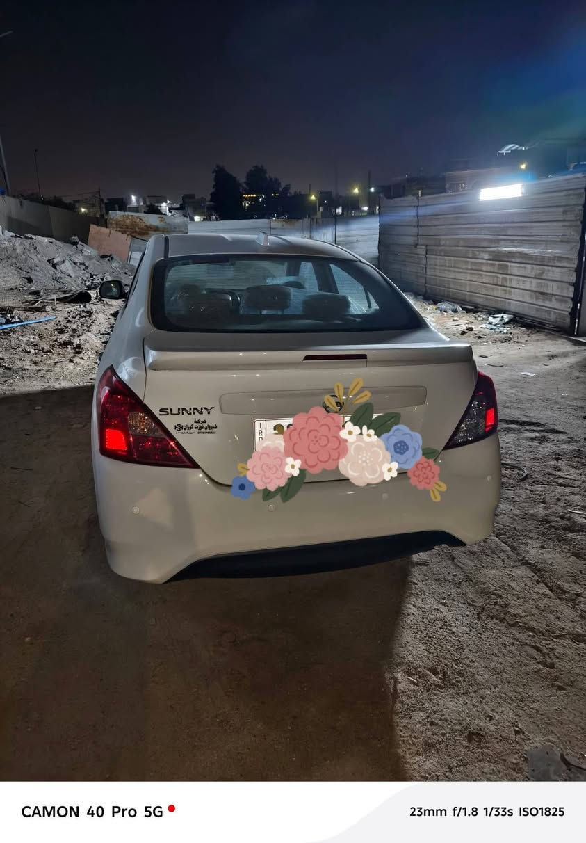 نيسان سني هندي 2025
ماشيه 8الاف السياره بل كارتون 
السعر 128 وبيها مجال كلش قليل 
*********** العنوان البصرة
