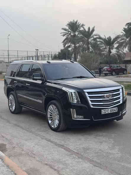 كاديلاك أسكاليد 2018 خليجي بلاتينيوم 
وكالة المنصور مغلفة PPF 
مكفولة من صبغ وتبديل
فقط بارد بسيط بالباب
گير محرك مكفولة 
ماشيه (88) الف كيلو
فول مواصفات اعلى فئة 
 ثلاجة
 دوسات كهرباء 
بصمة
سلايد 
 شاشة جبيرة 
داتا شو بلجامة الامامية
شحن واير لس
 5 كامرات 
داش كام 
كشنات مساج
كشنات جلد 
كشنات كهرباء 
كشنات ملكي vip 
تبريد +تدفئة بلكشنات
جنطة كهرباء  
رادار امامي مانع تصادم 
داتا شو بلجامة الامامية

السعر 385 ورقة
مكاني بغداد جميلة شارع خيرالله 
***********

