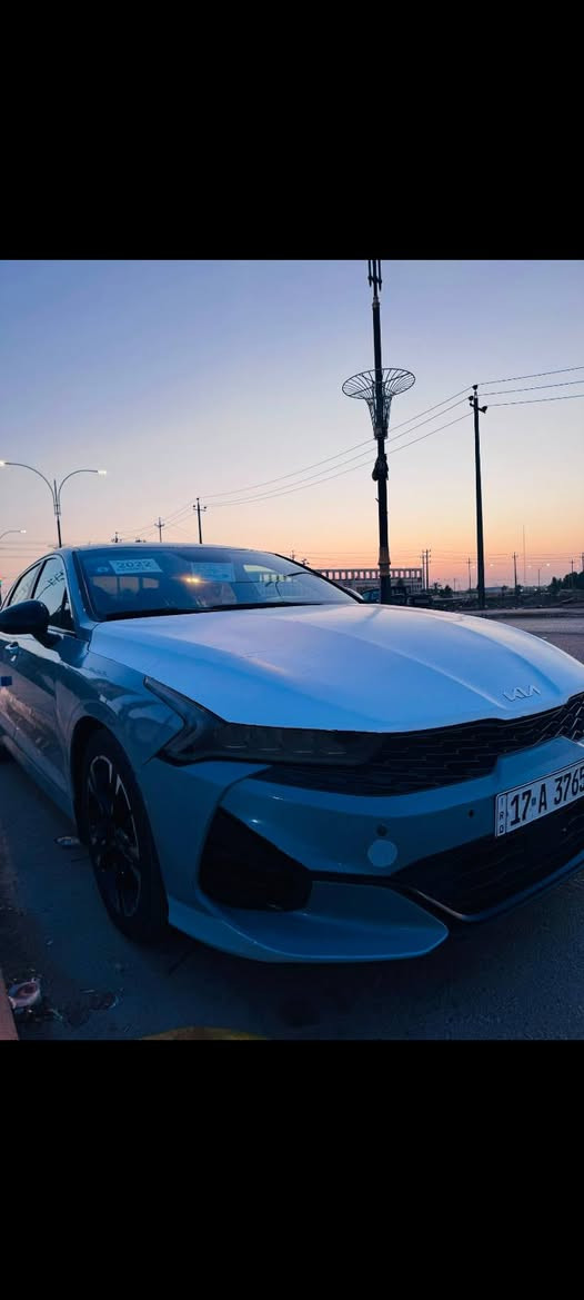 KIA K5 GT 2022
المسافة المقطوعة : 59000mi🚶
حجم المحرك : 1500 تيربو🚀
عدد الاسطوانات : ٤ سلندر 4️⃣
اللون : إسمنتي 
مواصفات
بصمه
كراسي كهرباء ⚡️ 
تشغيل عن بعد 
تدفئة كراسي 🔥
هاند بريك بصمة 
ويل كب
وضعيات قيادة
شاشة تحكم لمس
اندرويد اوتو
ابل كار بلاي
خرائط 
دخول ذكي

جاملغ تبديل وصبغ
جنطه رش صبغ 
ايرباك فقط درگه 
معوقين وكاله عامه انطيك
مكان سماوه_رميثه 
***********
