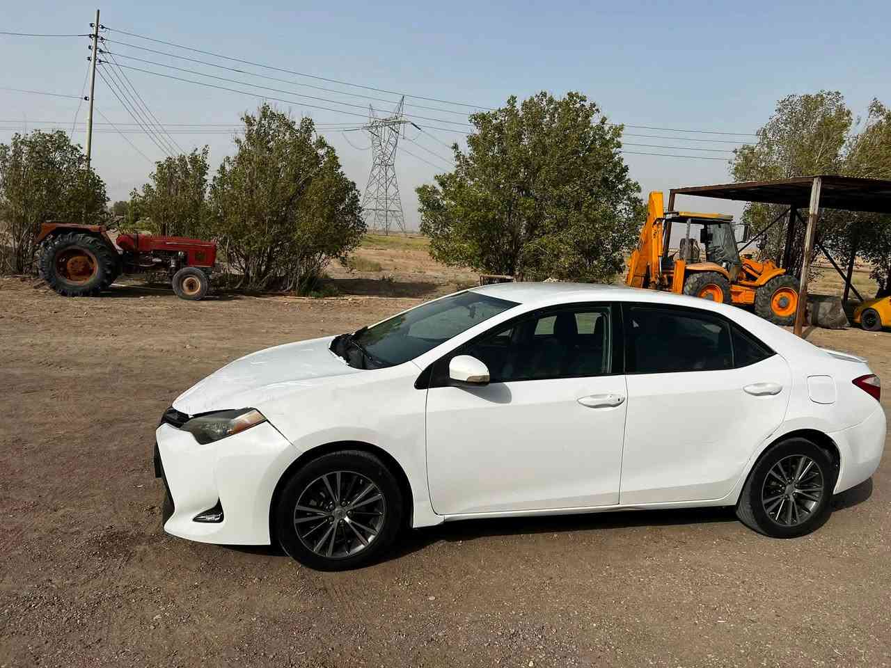 سلام عليكم كورلا ١٦ وارد امريكي S حادثها جاملق وبنيد. وبارد بالباب مامعمر وبارد جاملغ الخلفي حدادية تخم تاير  تبريد عاطل 108 وبيها مجال الشراي يتصل مركز ناصرية ***********
