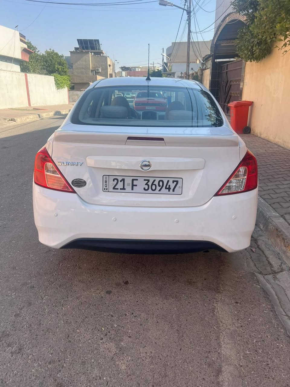 نيسان صني ٢٠٢١ هندي بيهه ربع دوسه صبغ ومكانين بارد سنويه ورقم جديد بطاقة بانزين السعر ١٠٥ للاستفسار اتصل *********** كركوك كركوك, العراق
