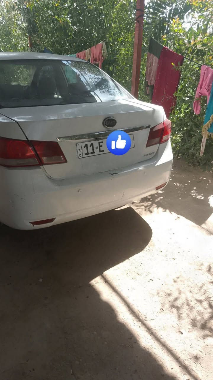 BYD G3 2013  رقم بغداد انكليزي
كير اوتوماتيك سياره  ناعمه كلش وحلوه تايرات جدد سنويه لل 29 مشروع وطني سياره دوشمه جديده  كاعيه وكشنات  حساسات بصمه فتحه اشاير بالمري اشاير ترحيب تحكم ستيرن  سياره كلش حلوه مال بيت 
مكان السياره واسط الزبيدية
 سعرهه 44وبيهه مجال للاستفسار ‏‪/***********/ ‬‏‏‪***********‬‏
