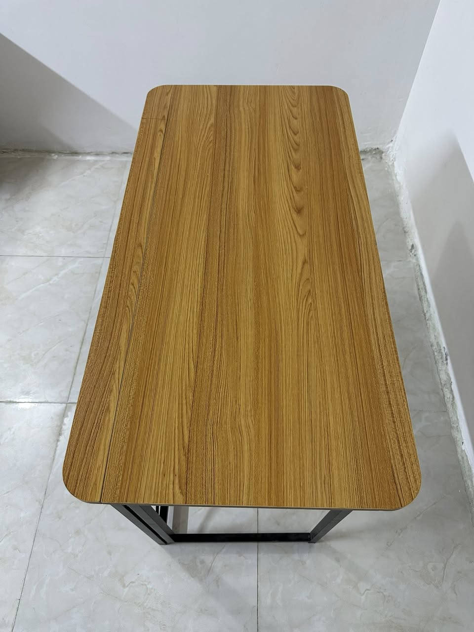 ميز او طاولة
متعددة الاستخدام لدراسة او مكتبي او للكيمنك 
قابلة لطي خشب صاج مع حديد قوي 
مع اضافة تايرات وبراغي 
طول 120
عرض 70
ارتفاع 75
متوفر توصيل


**إذا كنت صاحب هذا الإعلان وتريد حذفه لأي سبب، رجاءا أرسل رسالة إلى الدعم الفني**