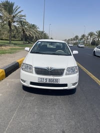 كورلا 2007 خليجي محرك 1800 السياره عليه ادامه كامله وما بيه نقص رقم بغ...