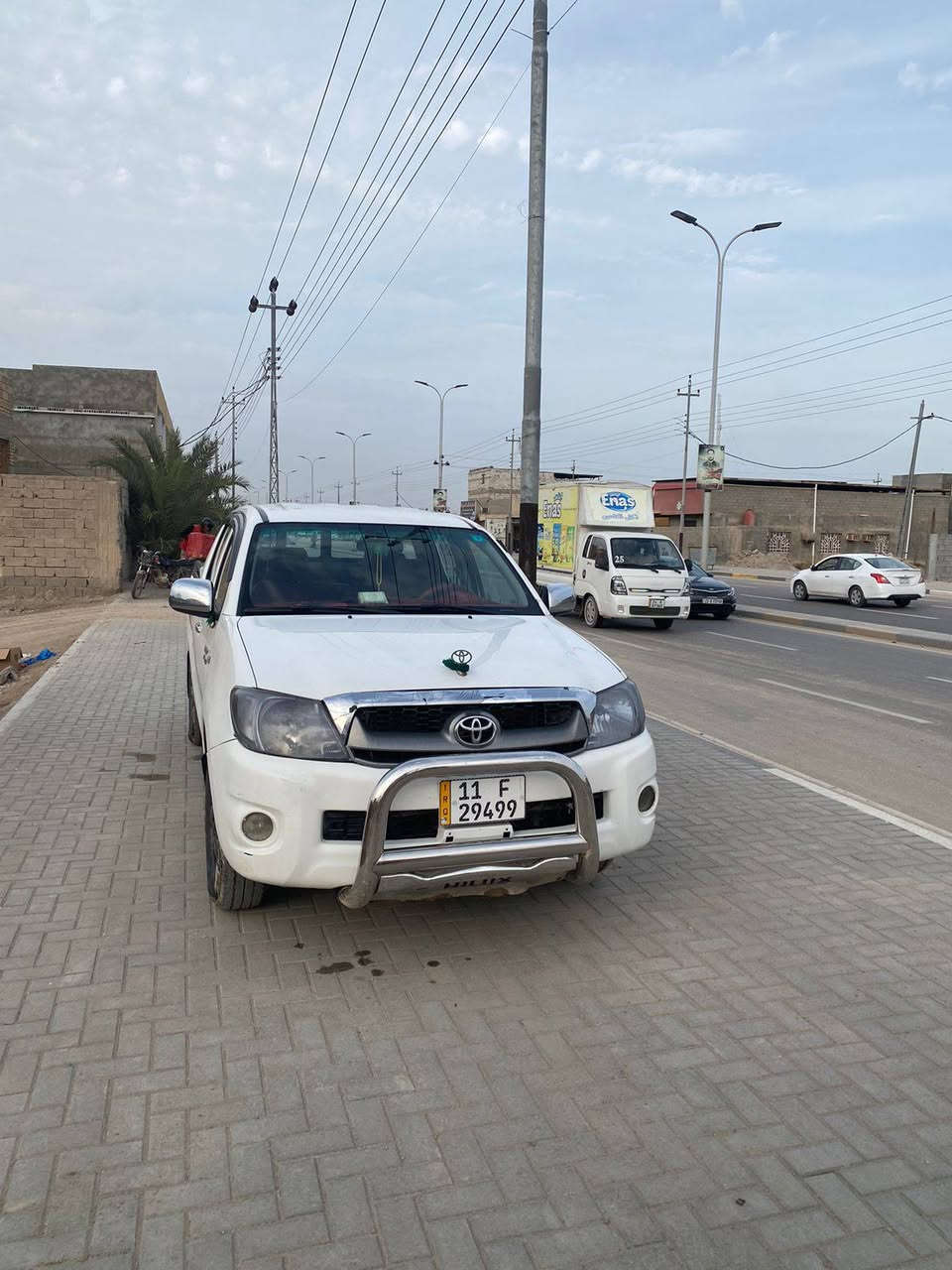 سلام عليكم
هايلوكس2011
كفاله عامه 
محرك توه بادي بي خيط تبخير 
مكانه البصره ابو الخصيب 
بأسمي 
السعر 132 وبيها مجال للشراي 
رقم *********** بي واتساب 
مكلف بلنشر
