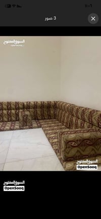 جلسه عربيه • مستعمله • ٦ مقاعد