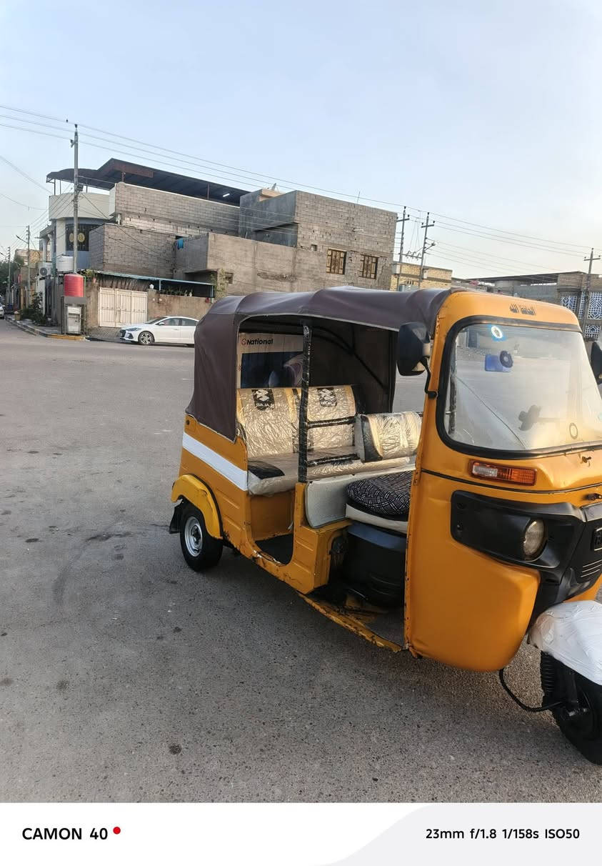 بيع مستعجل سعره 4750 تكتك باجاج رقم وسنويه نكليزي بسمي تحويل ثاني يوم تكتك مال جناي حداديه جديدة مسجل جديد دوشمه جديده تايرات جديدة بدي شوف لعين ومكينه مجفته شركه  مكاني بصره حيانيه رقمي ***********
