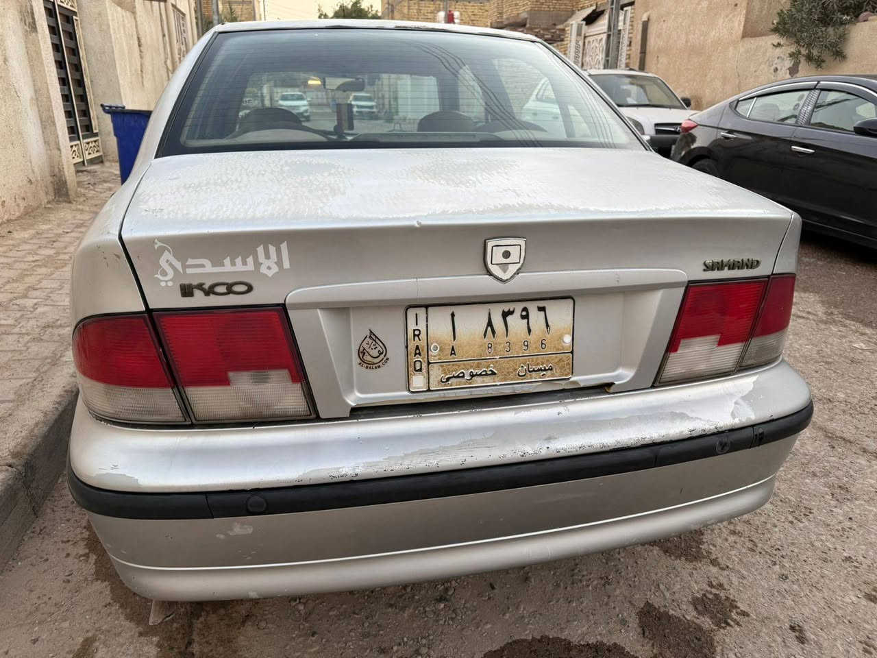 السلام عليكم سيارة سمند موديل 2012 السيارة كلشي ما ناقصة عليها ادامة جديدة حدادية وتايرات ونوزلات وبلكات وادامة كاملة للمحرك السيارة كلشي ما ناقصها  السعر 40 ورقة وبيها مجال للاستفسار الاتصال على الرقم ***********
