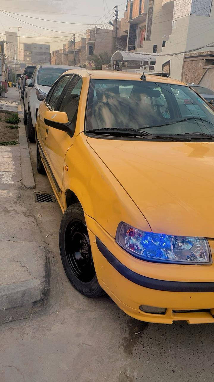 السلام عليكم
سمند ناطق 2011 
رقم إنكليزي بغداد بسمي 
غرامة هيئة مصفرة 
تخم تاير سنوية لل 2030
سعر 34 بيها مجال بسيط 
 *********** بغداد
