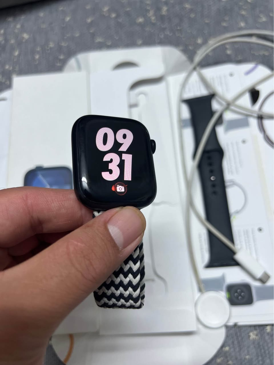 applwatch sers 9 45 mlim patre 96🔋
ئه پل وه تچ سيرس ٩ ٤٥ مليم پاتري ٩٦🔋
زور جوانه خاوينه كارتون كامل ئه شياي له گه له❤️
وه سفي ناوي ماله كه دياره شتي جوان🔥
١٨٠$ كه ميك مه جال
*********** أربيل, العراق
