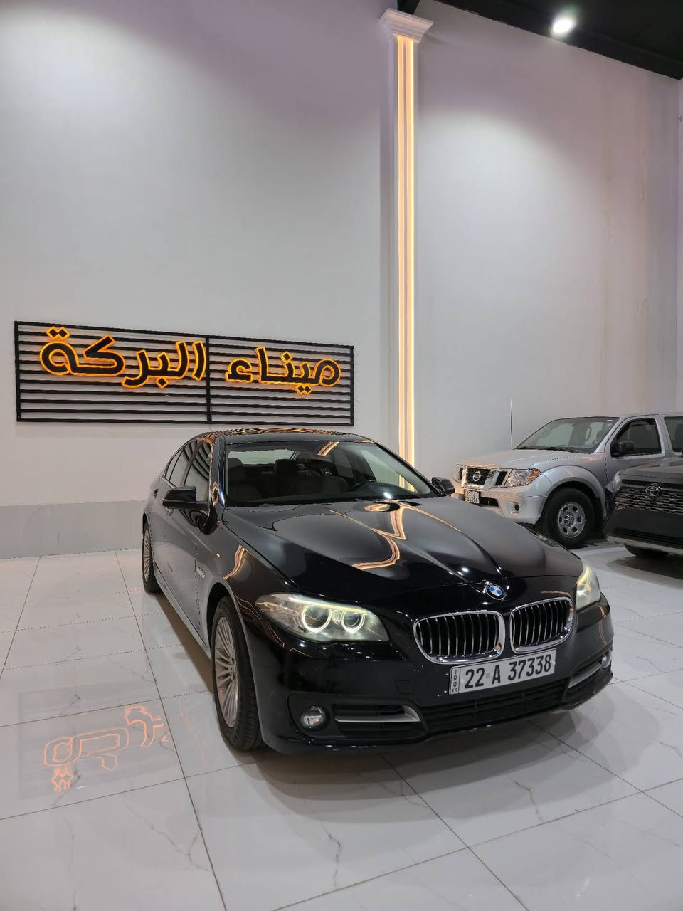 BMW 520I 2016 العروش
سعر:185 ورقة
موديل: 2016
وارد ألماني
لون : أسود
محرك:2.0 
ماشيه: 107000 Kilomtr
 مواصفات: سلايد ٥ بردات  كشن تدفئة نقطة عمي, رادار خلفي  
عنوان : أربيل المدينة المعارض معرض ميناء البركة 
***********
