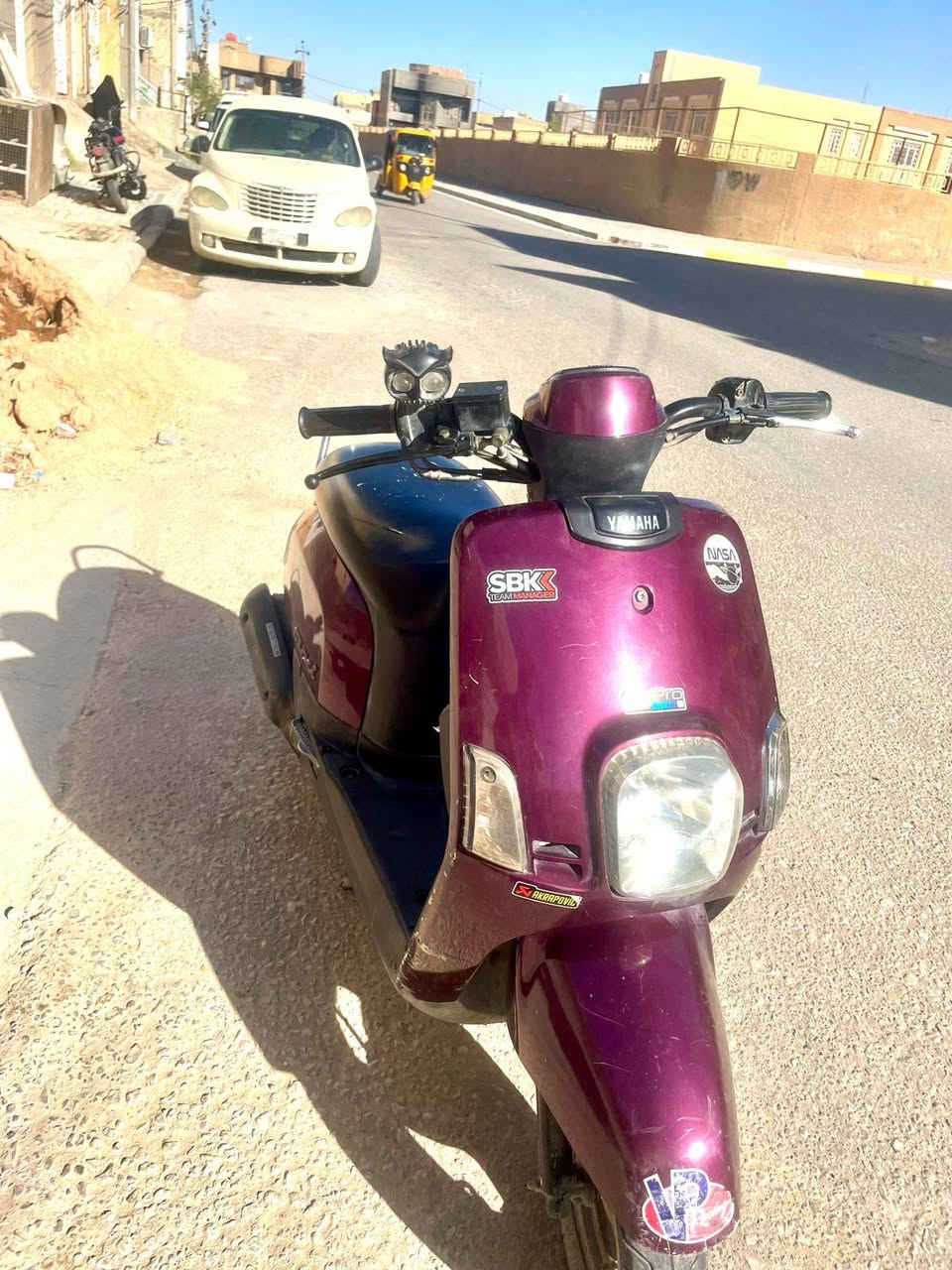 سلام عليكم 
دراجة ماكس بوليس نوزل مال ربمة ما بيهه اي نقص نضافة شوفة عينك وبعد احلى من الصور ب650 وبيهه مجال حك الجيه مكاني ملحق الفارس جيب فيتر وهلا بيك

متوفر واتساب ***********
